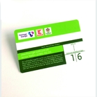 Dostosowana karta chipowa CR80 z PVC z nadrukiem Salto Onity RFID Hotel Ving Card Matte